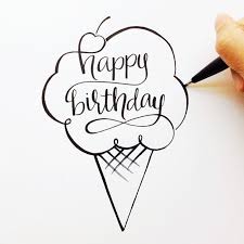 Birthday Quotes Quotation Image As The Quote Says Description Happy Birthday Hand Lettering Hand Lettering Lettering Creative Lettering