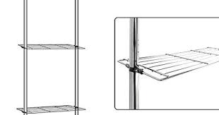 Badregal Teleskopregal Regal Eckregal Badezimmer Schrank Waschmaschine Amazon De Kuche Haushalt Storage Shelves Bookshelf Room Divider Bathroom Storage