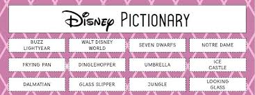 0.1 before pictionary was published, robert angel used to randomly choose a word from the dictionary and draw the word for. Free Printable Disney Themed Pictionary Game For Kids