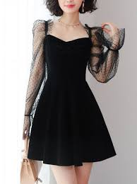 39 Ideas About The Black Dresses Make Us Look Simple And Elegant Cute Black Dress Beautiful Black Dresses Sweet Dress