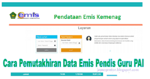 Input jadwal di emis pendis pai. Cara Pemutakhiran Data Emis Pendis Kemenag Guru Pai Terbaru Harian Esport