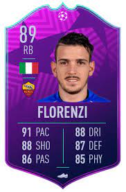 Fifa 21 alessandro florenzi rating, stats, potential & more! Florenzi The Best Versatile Super Sub That Does It All Fifa