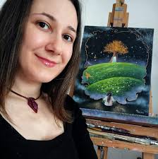 🌺 Good luck is all around you, don't be afraid to reach out for it! 🌺  Thank you for the likes 🌺 #art #artist #artgallery #painting #imagination