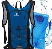 BBAIYULE® Trinkrucksack mit Trinkblase 2L, BPA-Frei | Trinkrucksack 2l mit  Reflektoren | Rucksack mit Trinksystem | Laufen, Fahrrad & Camping ...
