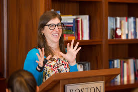You might know me as amy farrah fowler from 'the big bang theory' or from 'blossom,' but there are so many other parts o. Big Bang Actress Loves Being A Scientist And Playing One On Tv Bu Today Boston University