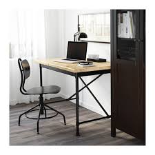 Kullaberg Pine Black Desk 110x70 Cm Ikea Home Office Furniture Home Office Design Ikea Desk