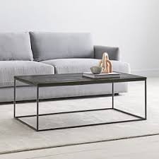 Limestone Iron Rectangular Coffee Table West Elm Coffee Table West Elm Coffee Table Rectangular Coffee Table