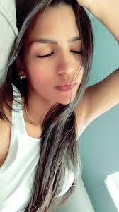 Young Woman in Stylish Home Setting