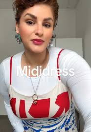 Spagetti Kleid Curvy