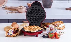 Bubble egg waffles are shaped to have the bubble effect by baking the batter in a specialized honeycomb machine. Bubble Waffles Recipes How To Make Hong Kong Egg Puffs