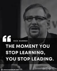Successful leaders keep their minds open to new ideas and experiences  because they understand a fundamental truth: no matter how accomplished  they are, there's always more to learn. Think about it -