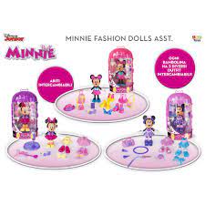 Per vestire la protagonista bisogna trascinare su di lei con il mouse i vestiti. Minnie Fashion Doll Bimbostore