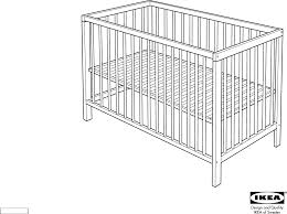 Weitere ideen zu bett, rausfallschutz kinderbett, kinder zimmer. Bedienungsanleitung Ikea Gulliver Babybed 60x120 Seite 1 Von 4 Deutsch Englisch Hollandisch Danisch Italienisch Spanisch Polnisch Schwedisch Norwegisch Finnisch