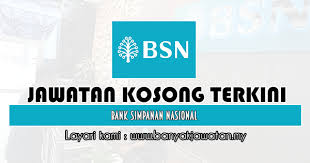 Bsn melaka sentral kiosk k68b, zon d, terminal melaka sentral, peringgit 75400, melaka. Jawatan Kosong Di Bank Simpanan Nasional Bsn 13 Januari 2021 Kerja Kosong 2021 Jawatan Kosong Kerajaan 2021