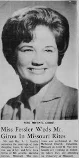 Wedding of Lynn Fessler & Mike Girou 16 Apr 1965