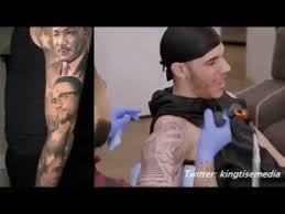 Artist herchell l carrasco @rockrollg awesome tattoos on lonzo ball @zo liangelo ball @gelo and lamelo @melo. Lonzo Ball Gets Tattoo Sleeve Of Mlk Rosa Parks Nipsey Hussle Barack Obama More To Honor Them Youtube