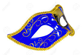 Beeld Venetiaans Masker Van Carnaval Profiel Blauw Geel Zwart Patroon Asymmetrische Kleuring Geisoleerde Witte Achtergrond Royalty Vrije Foto Plaatjes Beelden En Stock Fotografie Image 48677177