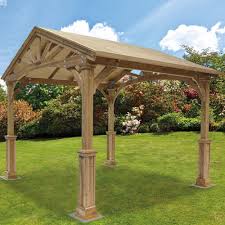 wood pergola kits costco wood pergola