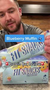 Alani Nu Protein Bar Review: Blueberry Muffin Flavor