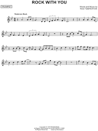 Man In The Mirror Michael Jackson Mp3 Free Download Michael Jackson Rock With You Sheet Music Trumpet Solo In G Minor Download Print Sheet Music Michael Jackson Music