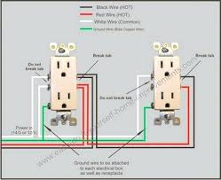 When wiring a panel or installing breakers, identify wire color to insure that when you are sharing the neutral the black is on phase 1 and red wire on. Ex 8616 Wiring An Outlet With Red Black And White Wires Wiring Diagram