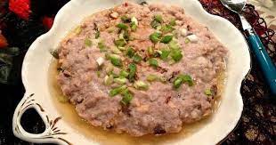土魷馬蹄蒸肉餅by fan recipe cooking recipes recipes pork recipes