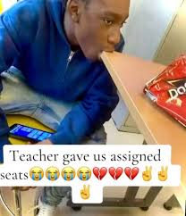 teacher gave us assigned seats