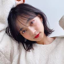 髪の毛 おしゃれまとめの人気アイデア pinterest yuria 切りっぱなし ボブ パーマ ボブパーマ ミディアムボブ