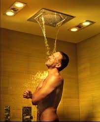 A Great Overhead Rainshower Is The Ultimate In Stimulation For The Bathroom Grohe Spa F Digital Deluxe Maximize Your Shower Exp Douche Electronique