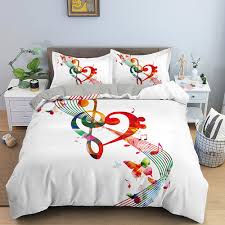 Take note that bedding manufacturers may deviate from these guidelines. 3d Printing Duvet Cover Music Note Printed Bedding Set Bedting Comforter Cover Kids Adult Bedding Set For Home Pillowcase Bedding Sets Aliexpress