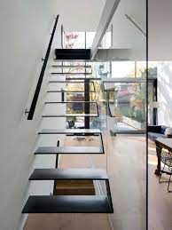 Three Story Contemporary Renovation In Toronto 142 Kenilworth Staircase Design Stairs Design Contemporary House