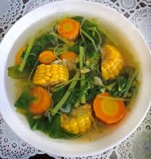 Sayur bayam or sayur bening is an indonesian vegetable soup prepared from vegetables, primarily spinach, in clear soup flavoured with temu kunci. Resep Sayur Bayam Bening Dan Cara Membuatnya Yang Praktis