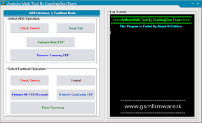 This is a very useful tool and has . Android Multi Tool By Crackinggsm Team