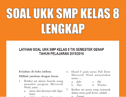 We did not find results for: Kumpulan Soal Ukk Smp Mts Kelas 8 Semester Genap Lengkap