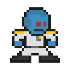 Admiral Thrawn Pixel Art Perler Bead Art Star Wars