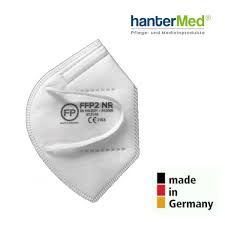Die technimask ffp2 masken und die medizinischen masken werden im technisat eigenen produktionswerk in deutschland produziert. Ffp2 Maske Farbig Gefaltet Ve 50 Hantermed