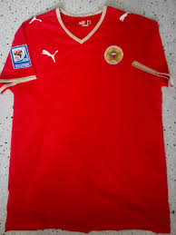 The outfitters of last year's concacaf gold cup finalist jamaica, romai are now in their second year of their technical partnership with the bahrain football association. Bahrain Home Football Shirt 2008 2010