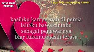 Maybe you would like to learn more about one of these? Sejiwa Ameng Spring Lirik Lagu Hits Sepanjang Zaman