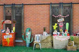 Setting up a cowboy party can be super fun, too. Cowboy Theme Party Supplies Cheap Online Shopping