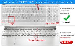 Turn on the computer · 2. Amazon Com Keyboard Cover For 2019 Hp Envy X360 2 In 1 15 6 2020 2019 Hp 15 6 Laptop Hp Pavilion X360 15 6 Hp Spectre X360 Ch 15 6 Hp Envy 17 3 17t 17m 17 By 17 Bs 17 Bw 17 By1053dx Protective Skin Black Electronics
