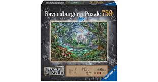 I thought i would review a few more of the ravensburger 'escape puzzles', a combination of jigsaw and escape room. Ravensburger 16512 Escape Unicorn 759 Pieces Puzzle