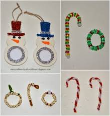 Glue the cardstock piece to one piece of felt. Easy Easy Christmas Ornament Crafts For Kids Artsy Momma