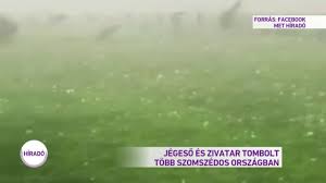 A tűzoltók a stájerországi graz közelében fe. Jegeso Es Zivatar Tombolt Tobb Szomszedos Orszagban Is Youtube
