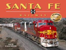 The railway itself is over 120 years old and the historic railcars are. Santa Fe Railway 2019 Calendar Classic Rail Images Tide Mark Trains 9781631142475 Amazon Com Books