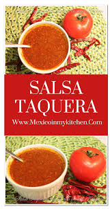 Taqueria Style Salsa Recipe Receta De Salsa Taquera Mexican Recipes Recipe Mexican Food Recipes Hot Sauce Recipes Mexican Salsa Recipes