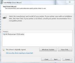 Corrupt, and outdated drivers and automatically downloads. Hp Photosmart 7150 Driver Microsoft Community
