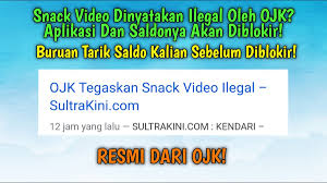 You can post immediately without signing up. Apakah Snack Video Ilegal Ternyata Ini Faktanya