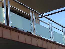Clear glass, tinted glass, frosted glass, mirror glass 9 Balcony Glass Design Ideas Balcony Glass Design Steel Railing Design Stair Railing Design