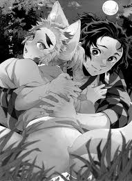 Yaoi porn manga Kimetsu no Yaiba – Tying the Knot with a Fox