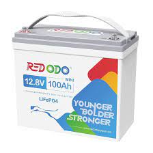 Amazon.com: Redodo 12V 100Ah Mini LiFePO4 Battery, Smallest Lithium Battery  with Upgraded 100A BMS, Max 1280Wh, Up to 15000 Deep Cycles Battery with 10  Years Lifetime for RV, Trolling Motor, Solar Home,